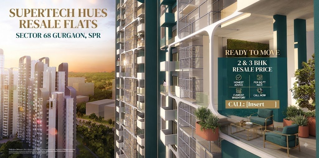 Supertech Hues Resale Flats Sector 68 Gurgaon