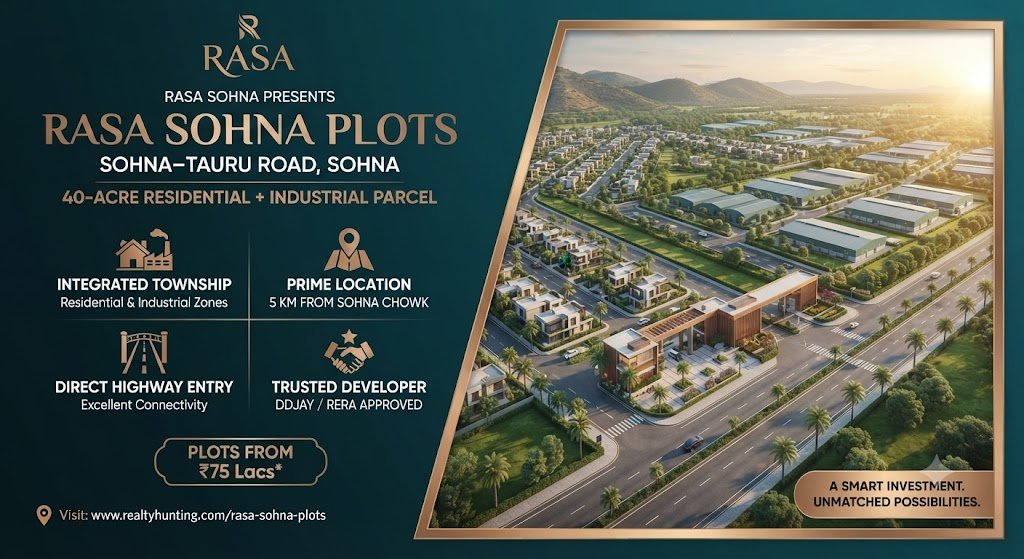Rasa Sohna Plots — Residential & Industrial Plots