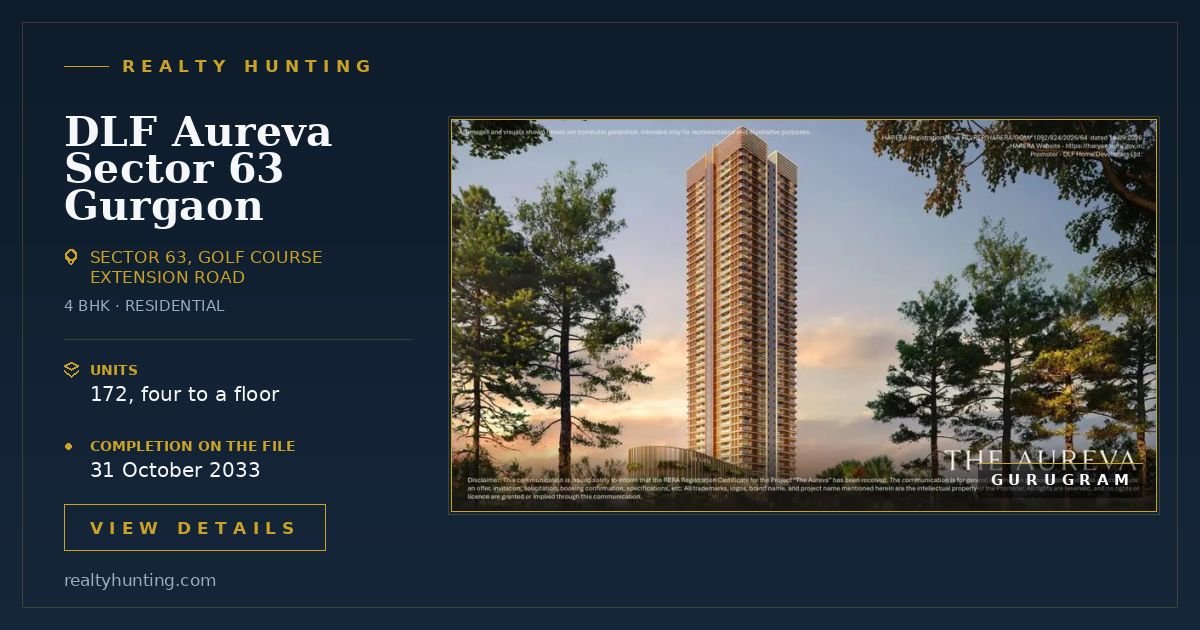 DLF Aureva Sector 63 Gurgaon