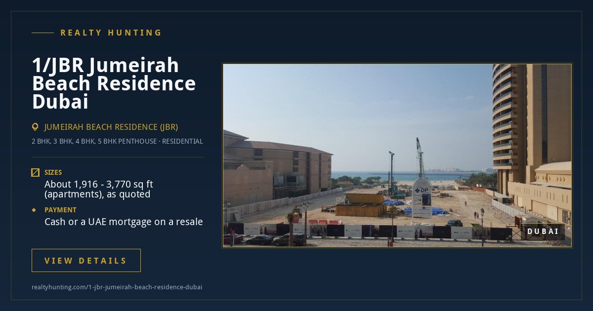 1/JBR Jumeirah Beach Residence Dubai — photo 2