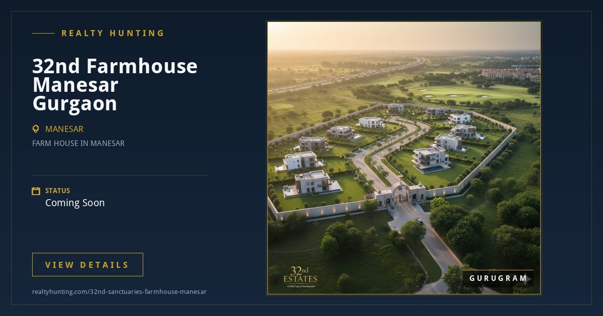 32nd Farmhouse Manesar Gurgaon | 32nd Sanctuaries Manesar — photo 4