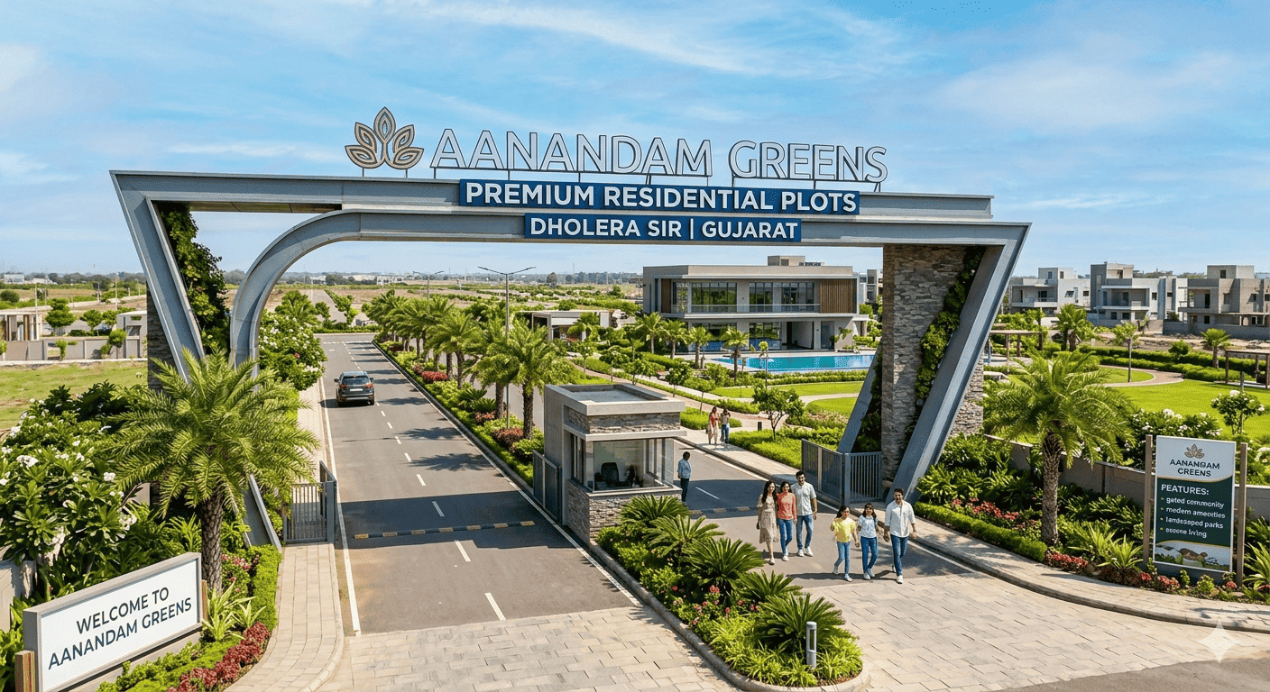 Aanandam Greens Dholera | Premium Residential & Commercial Plots