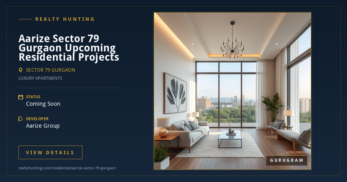 Aarize Sector 79 Gurgaon Residential Project — photo 2