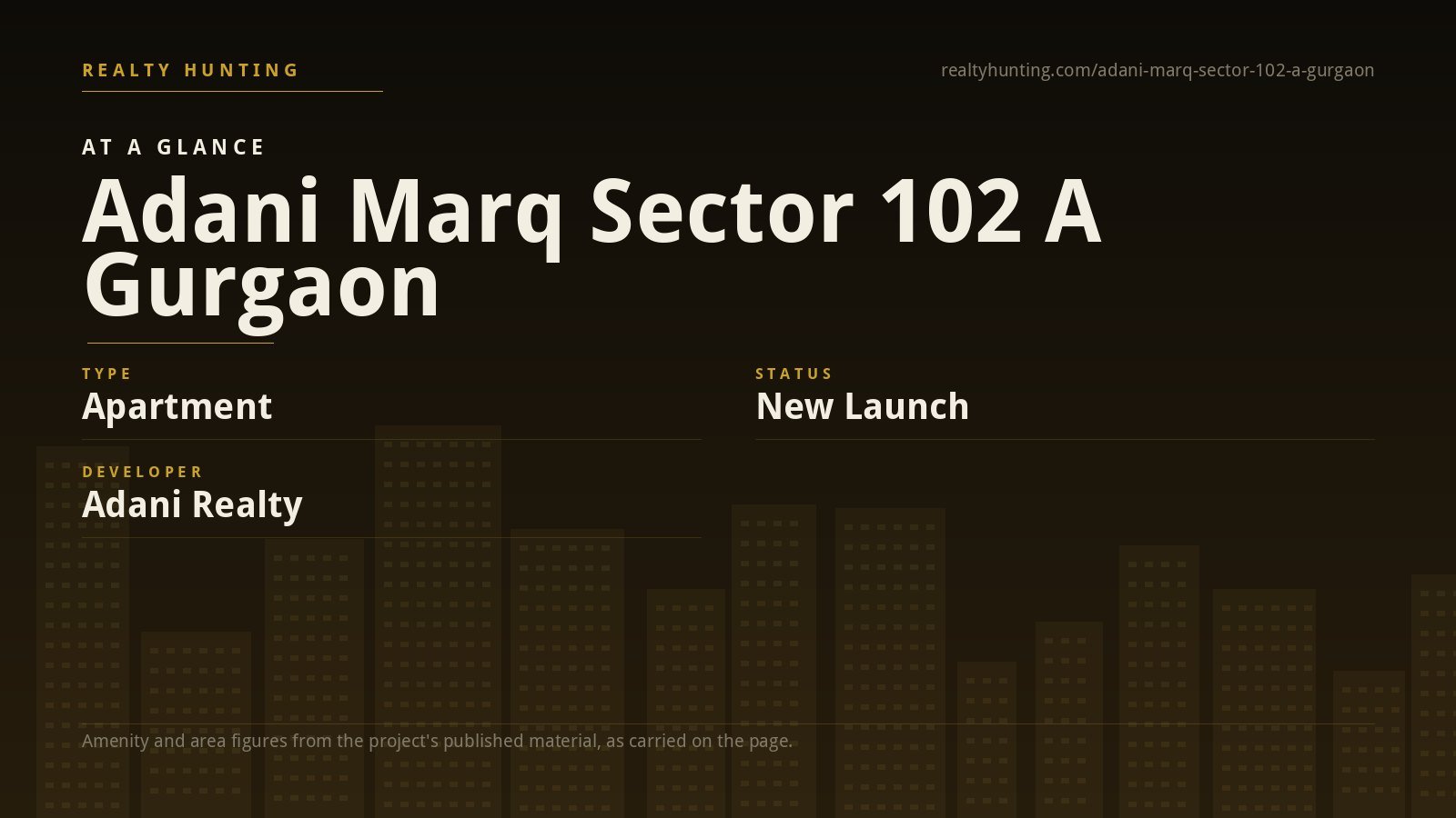 Adani the Marq Sector 102 A Gurgaon — photo 2
