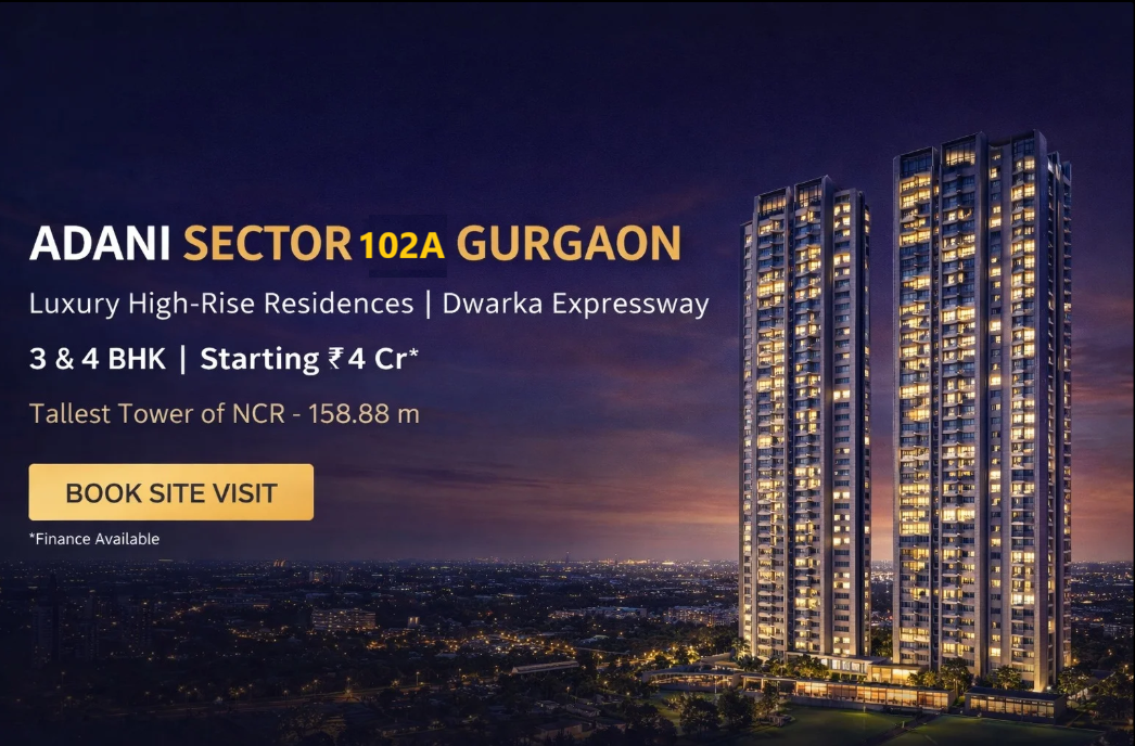 Adani Sector 102/102A Gurgaon | New Launch upcoming Projects