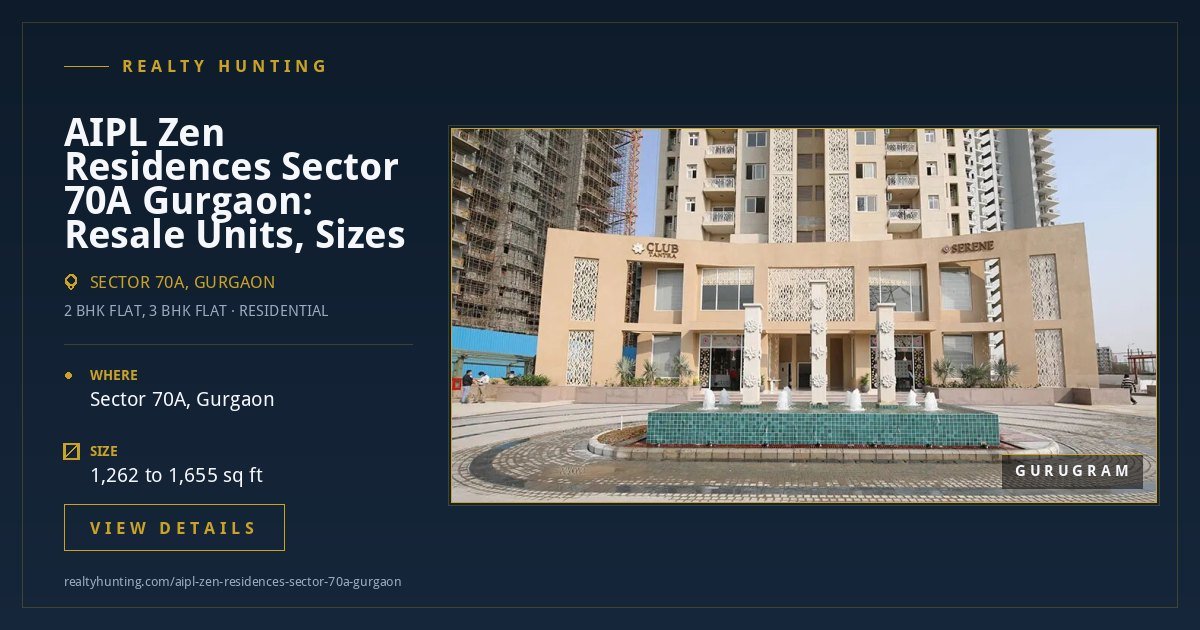 AIPL Zen Residences Sector 70A Gurgaon — photo 3