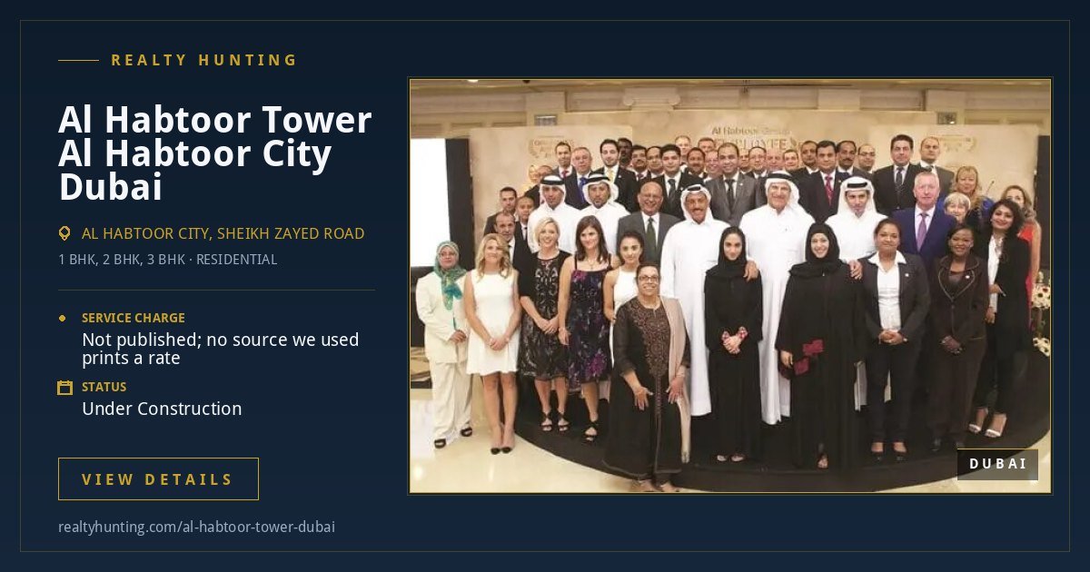 Al Habtoor Tower Al Habtoor City Dubai — photo 2
