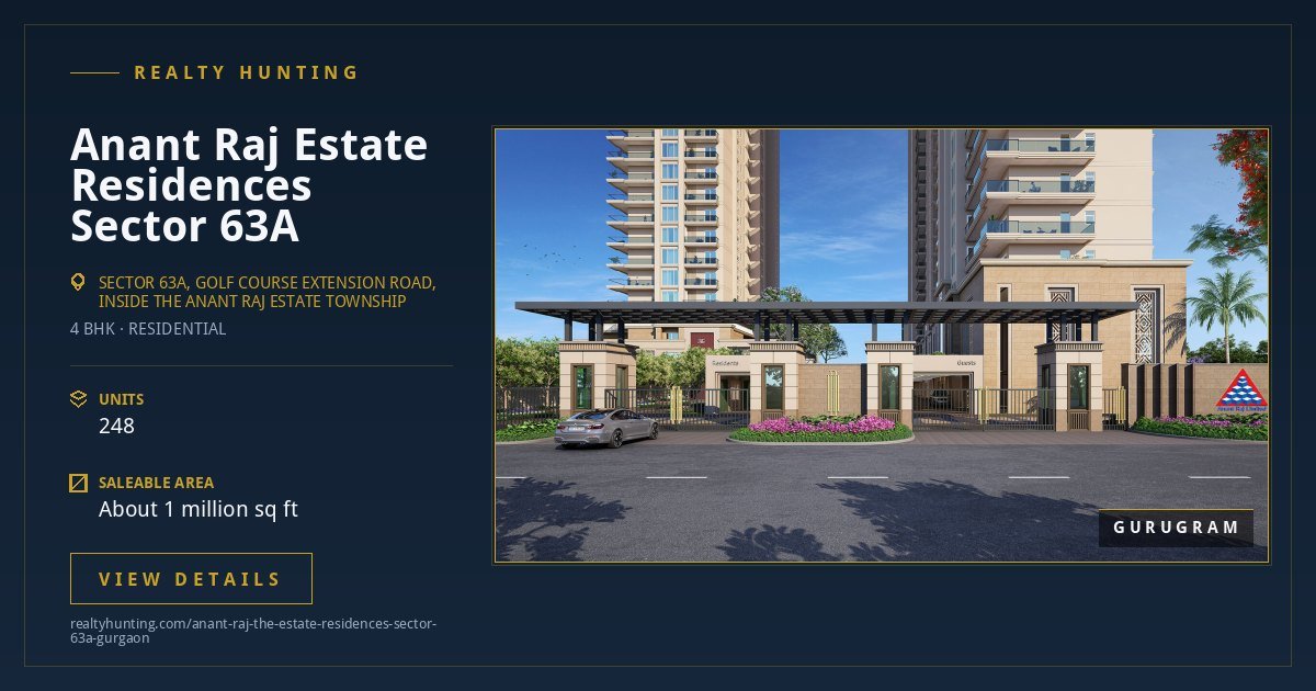 Anant Raj Estate Residences Sector 63A Gurgaon — photo 2