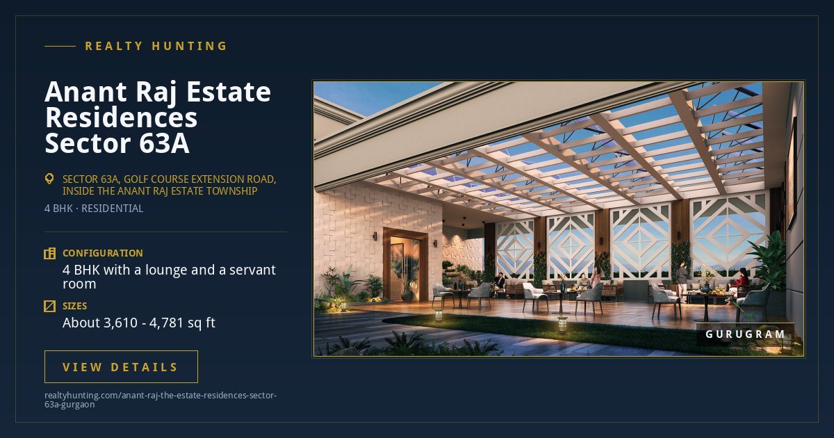 Anant Raj Estate Residences Sector 63A Gurgaon — photo 3