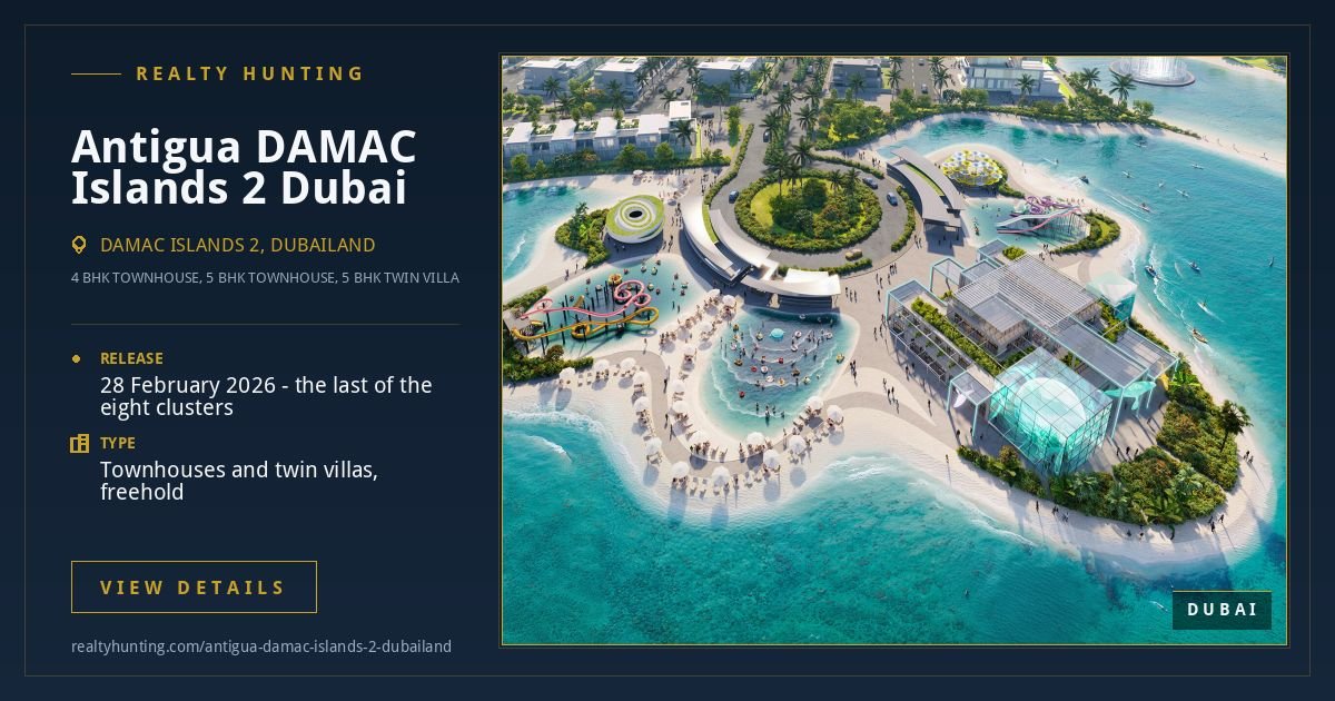 Antigua DAMAC Islands 2 Dubai
