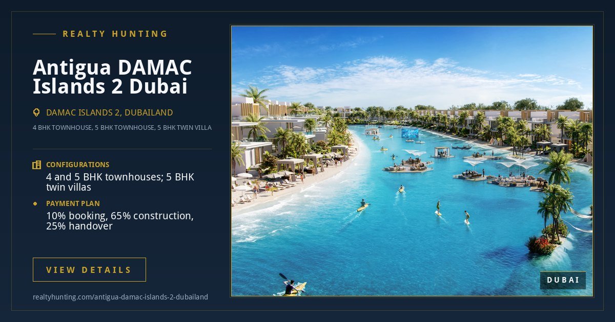 Antigua DAMAC Islands 2 Dubai — photo 2