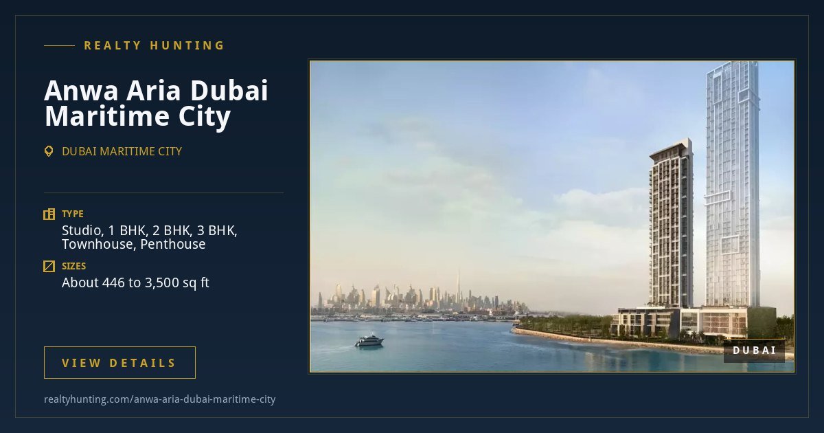 Anwa Aria Dubai Maritime City — photo 2