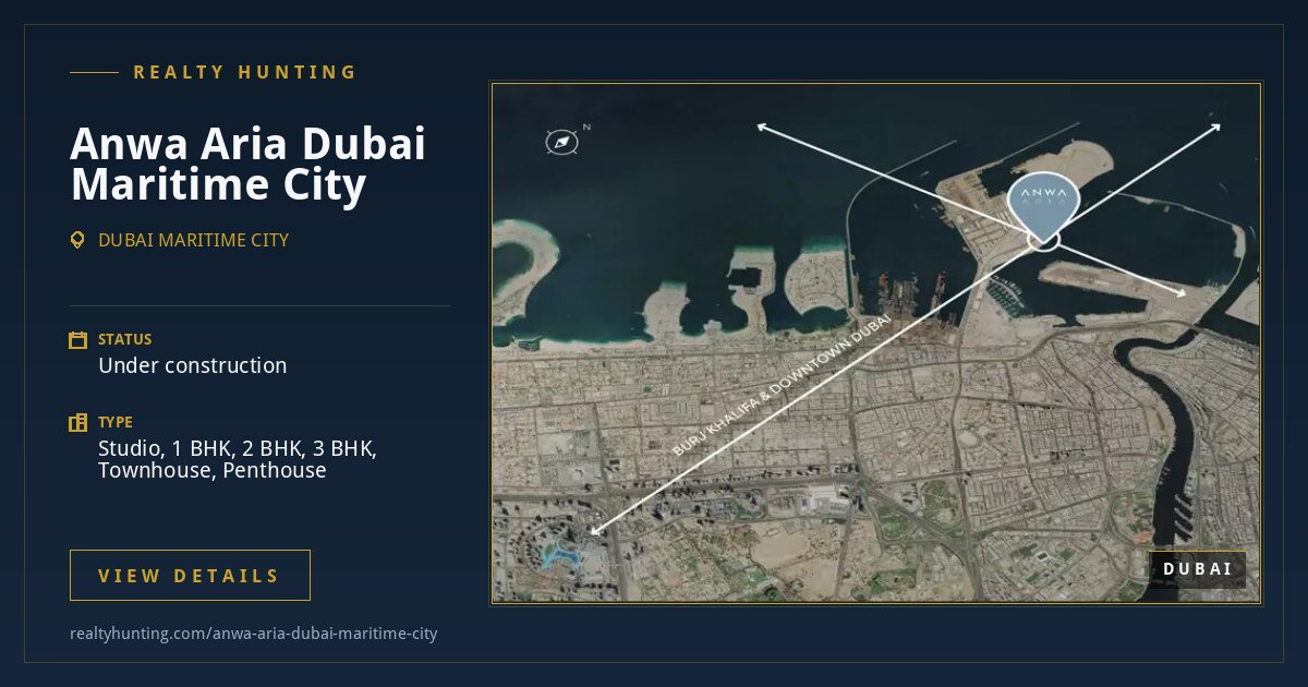 Anwa Aria Dubai Maritime City — photo 3