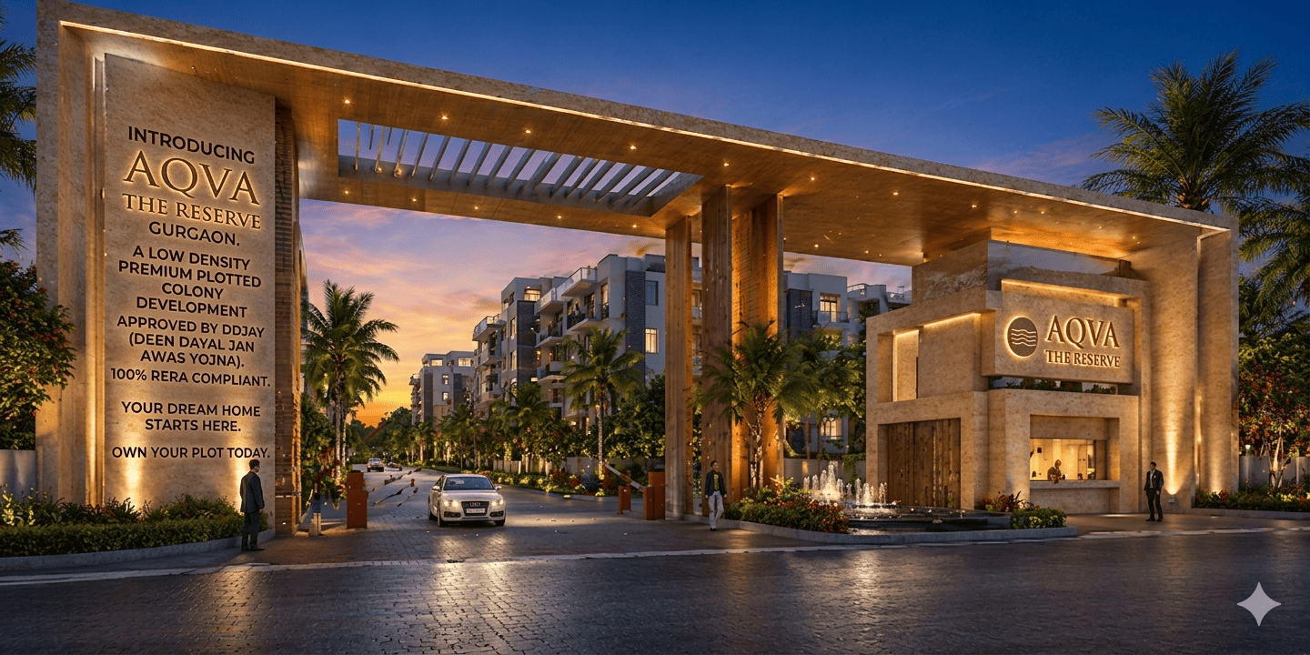 Aqva The Reserve Plots Sector 5 Sohna DDJAY Plots Sohna