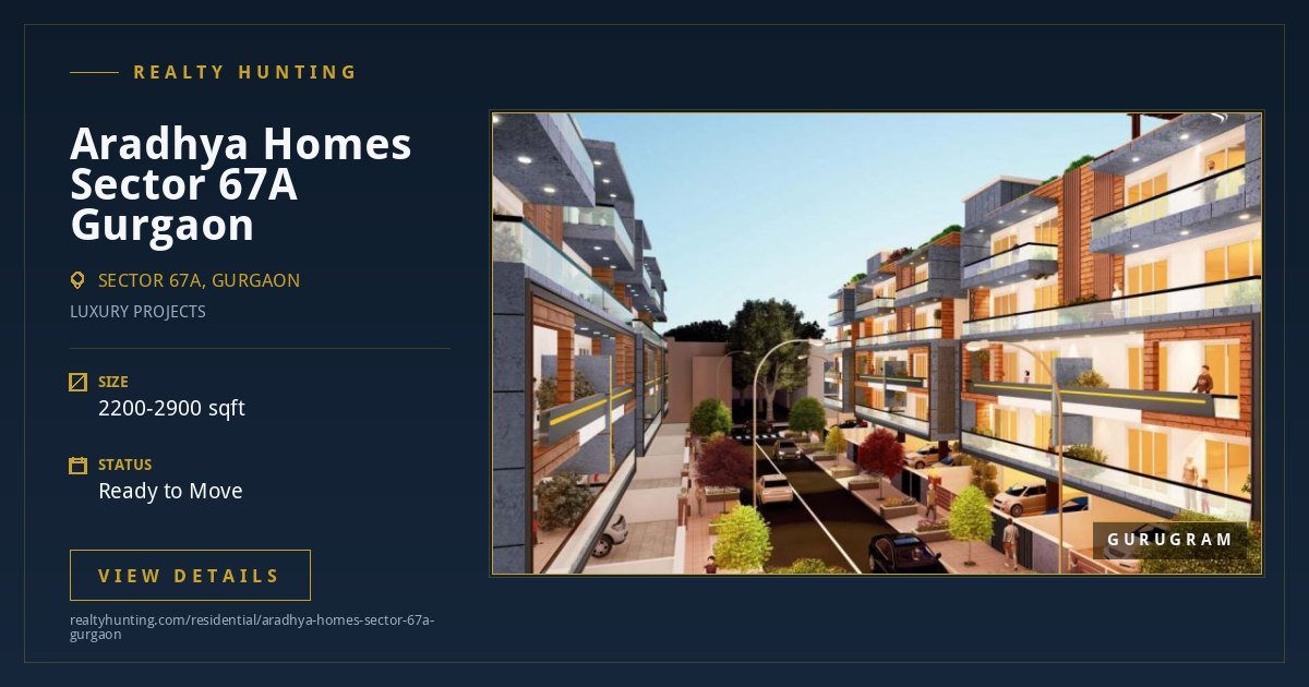 Aradhya Homes Sector 67A Gurgaon — photo 4