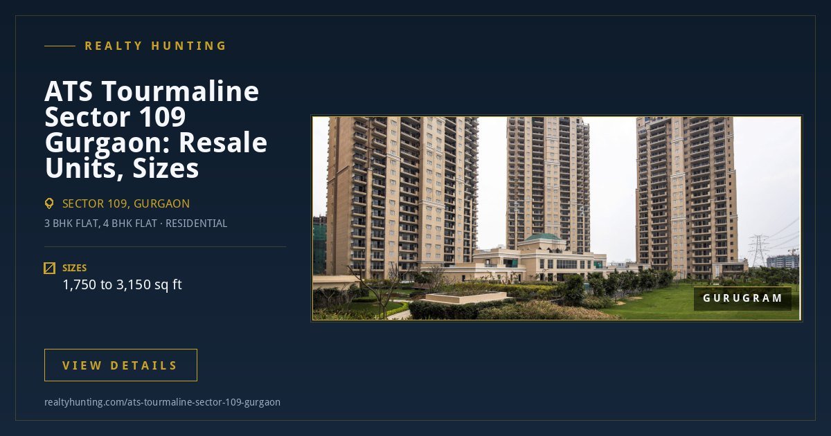 ATS Tourmaline Sector 109 Gurgaon — photo 2