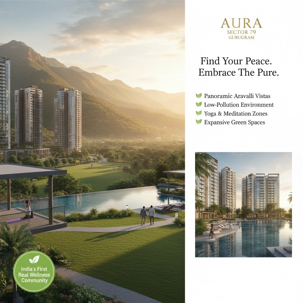 Aura Aerth 79 in Sector 79 Gurugram- A New Upcoming Residential Apartments — photo 1