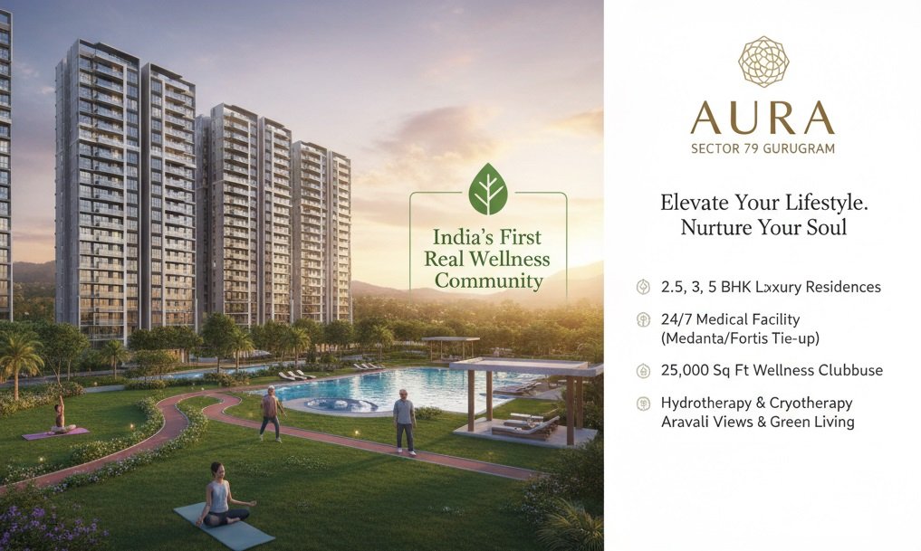 Aura The Aerth 79 in Sector 79 Gurugram- A New Upcoming Residential Apartments