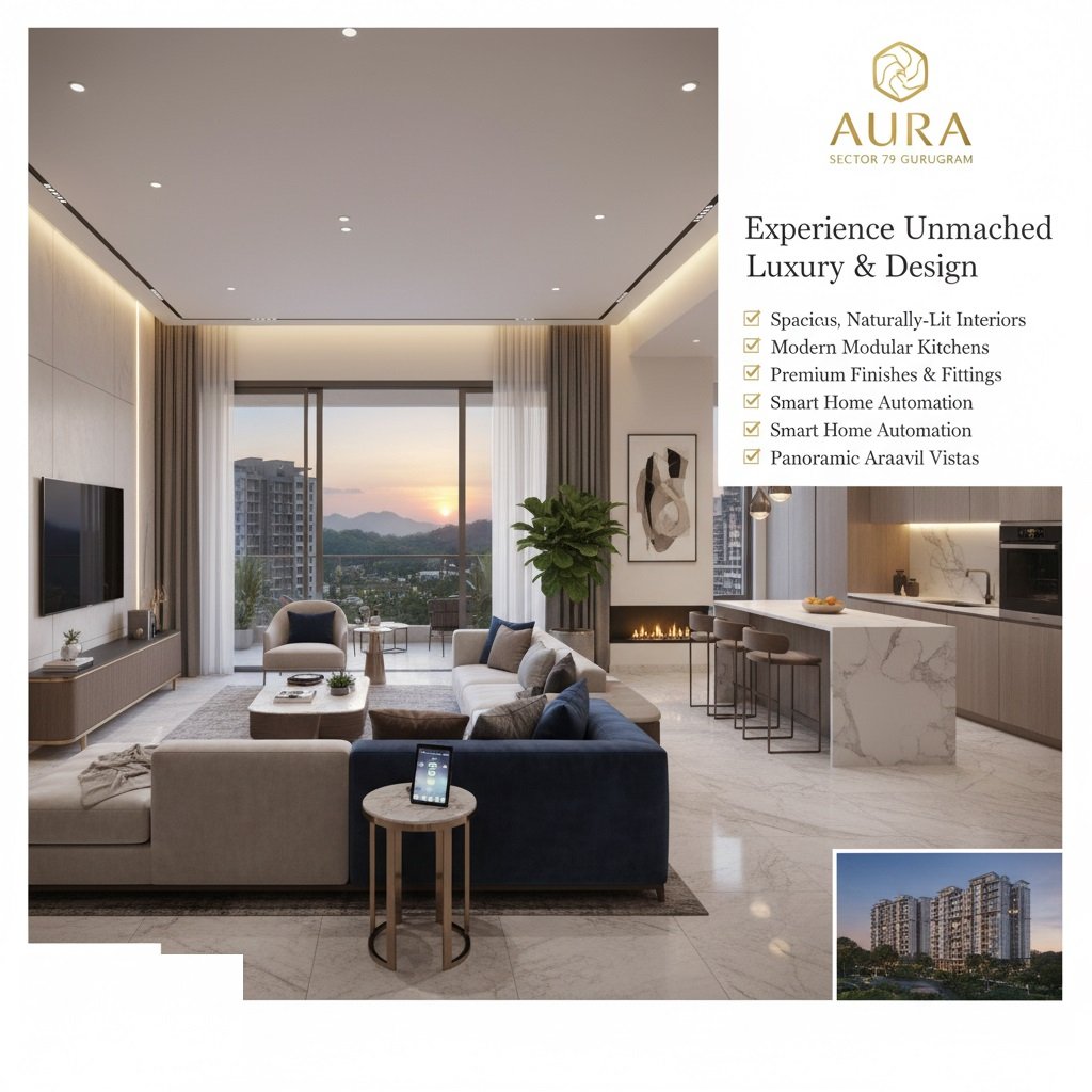 Aura Aerth 79 in Sector 79 Gurugram- A New Upcoming Residential Apartments — photo 2