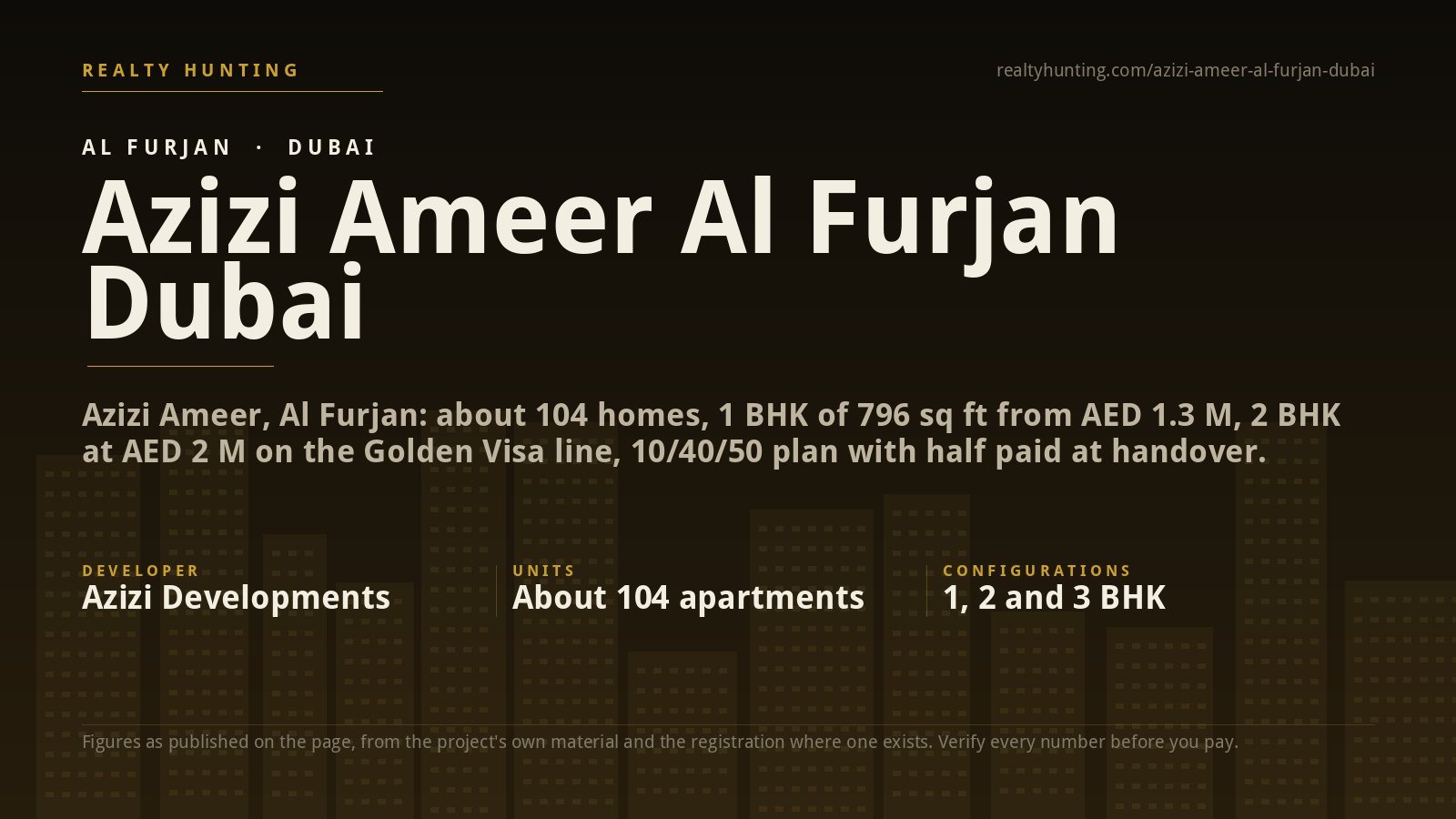 Azizi Ameer Al Furjan Dubai