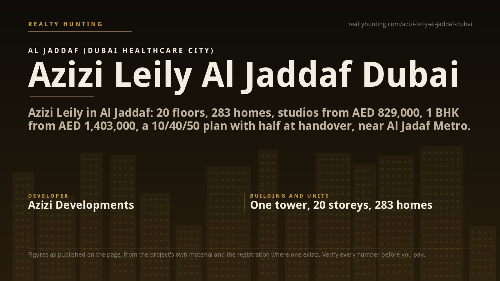 Azizi Leily Al Jaddaf Dubai