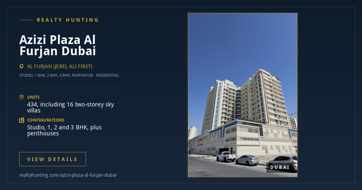 Azizi Plaza Al Furjan Dubai — photo 3