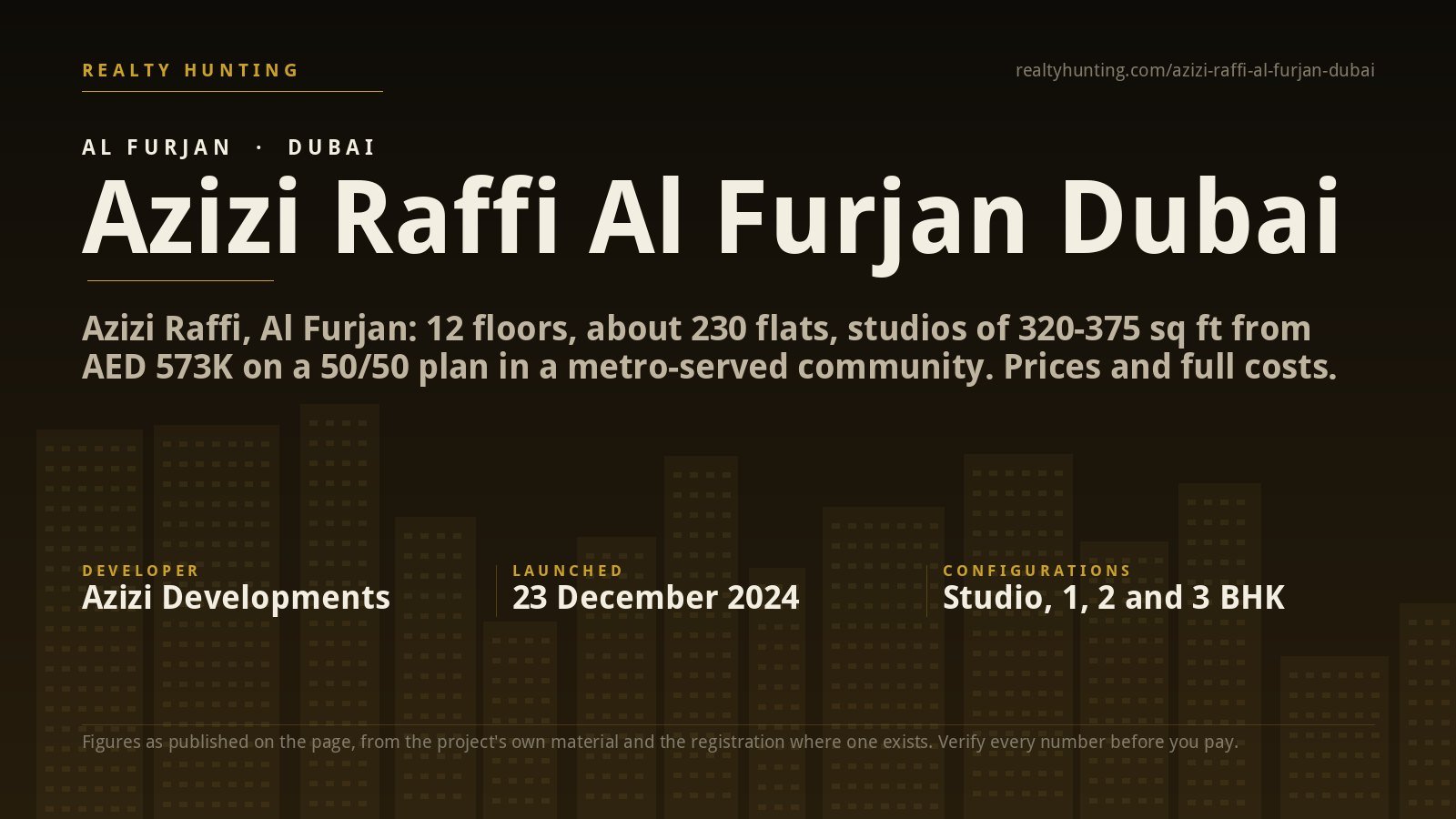 Azizi Raffi Al Furjan Dubai