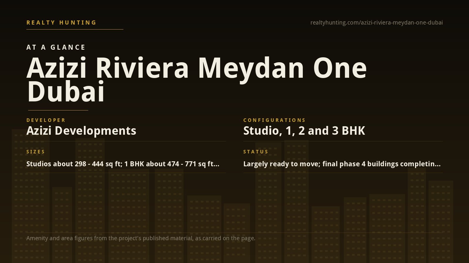 Azizi Riviera Meydan One Dubai — photo 2