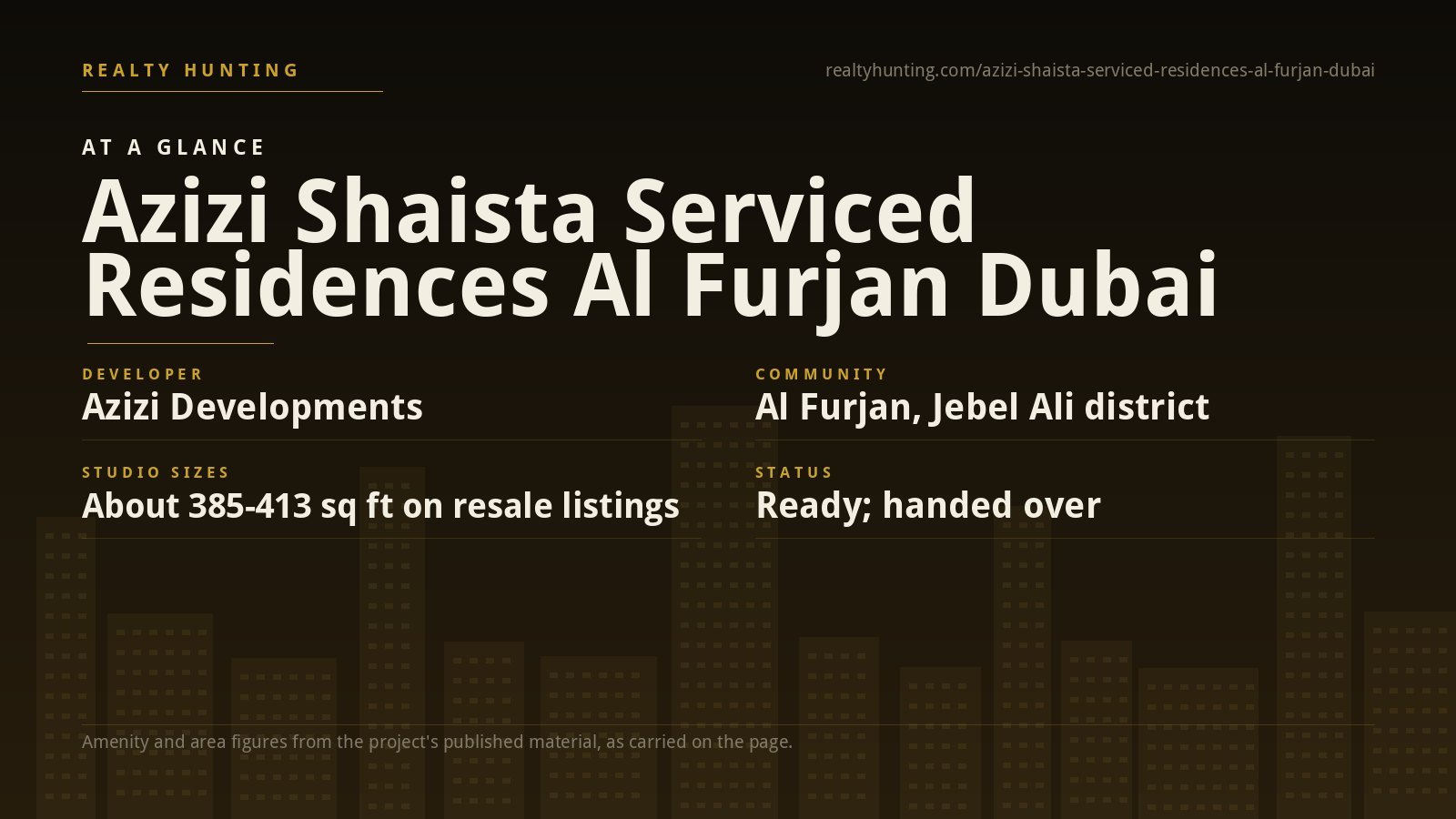 Azizi Shaista Serviced Residences Al Furjan Dubai — photo 2