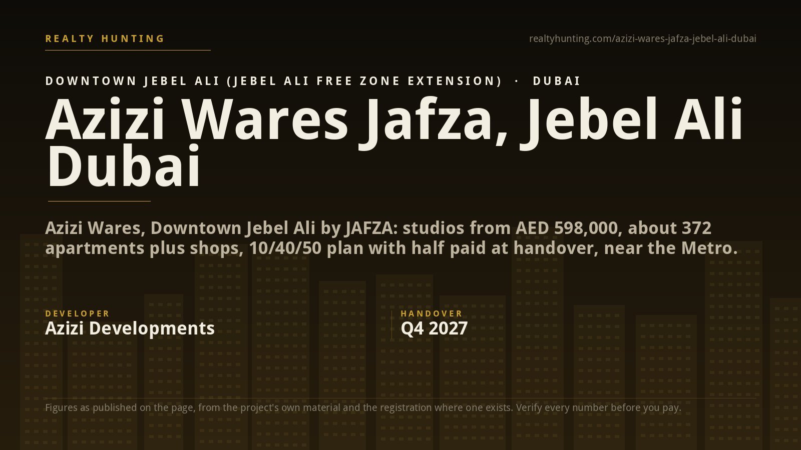 Azizi Wares Jafza, Jebel Ali Dubai