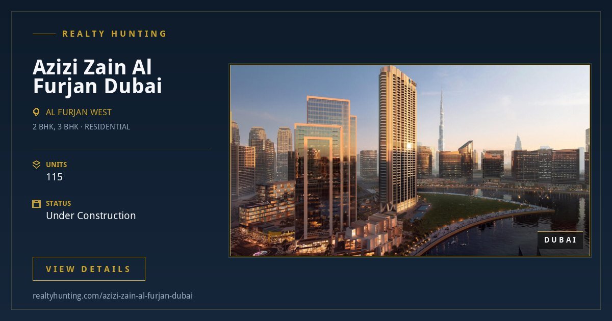 Azizi Zain Al Furjan Dubai — photo 2