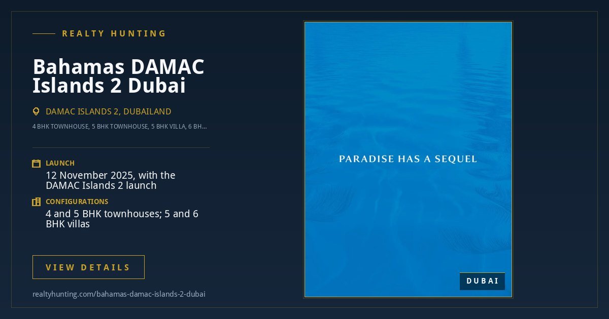Bahamas DAMAC Islands 2 Dubai — photo 2