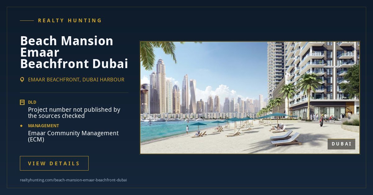 Beach Mansion Emaar Beachfront Dubai — photo 4