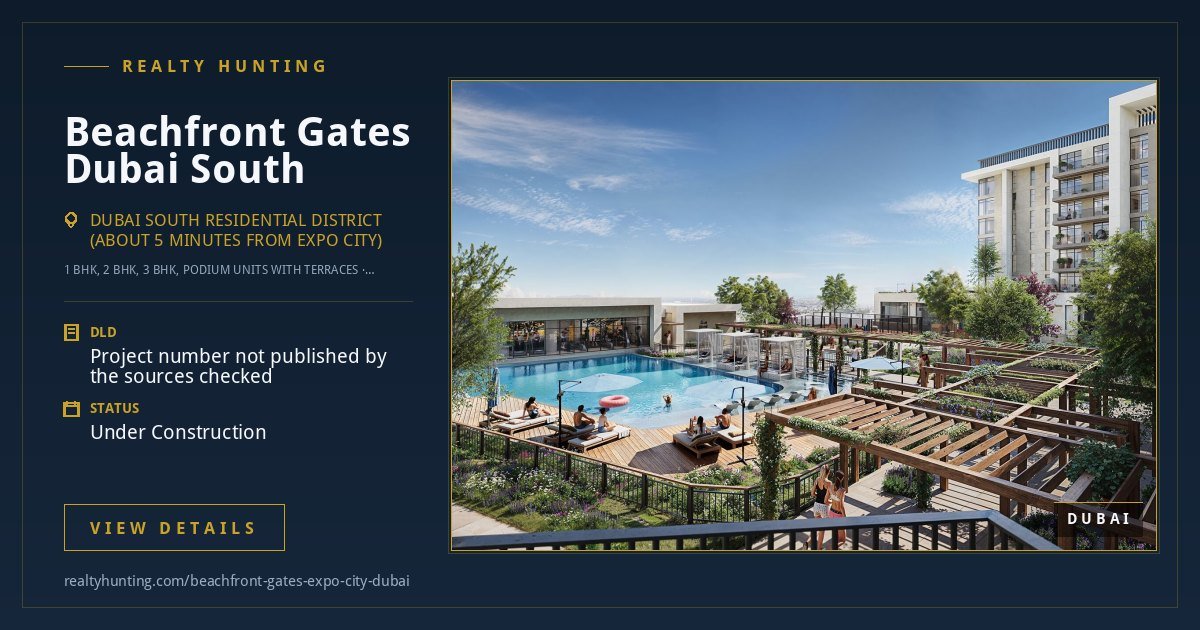 Beachfront Gates Dubai South Dubai — photo 4