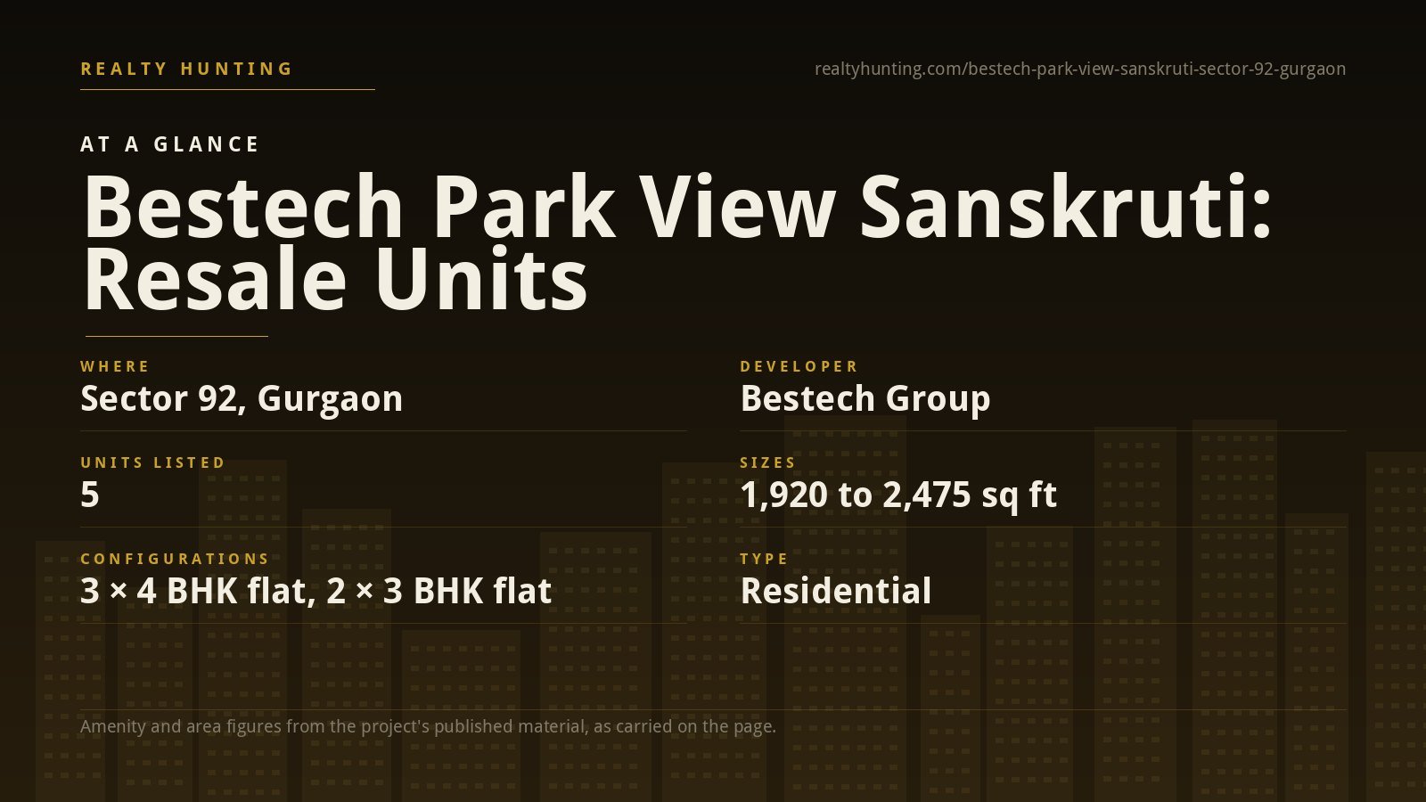 Bestech Park View Sanskruti Sector 92 Gurgaon — photo 2