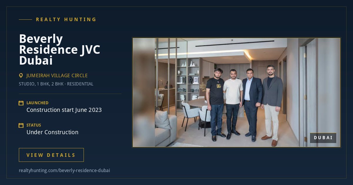 Beverly Residence JVC Dubai — photo 2