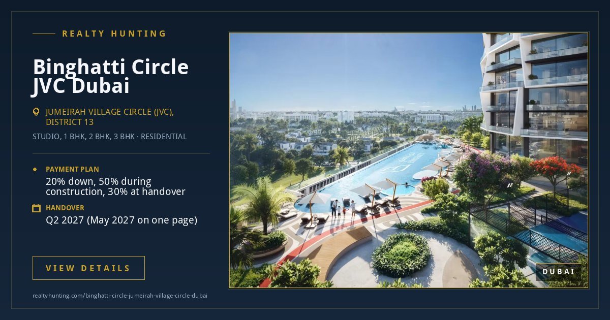 Binghatti Circle JVC Dubai — photo 2