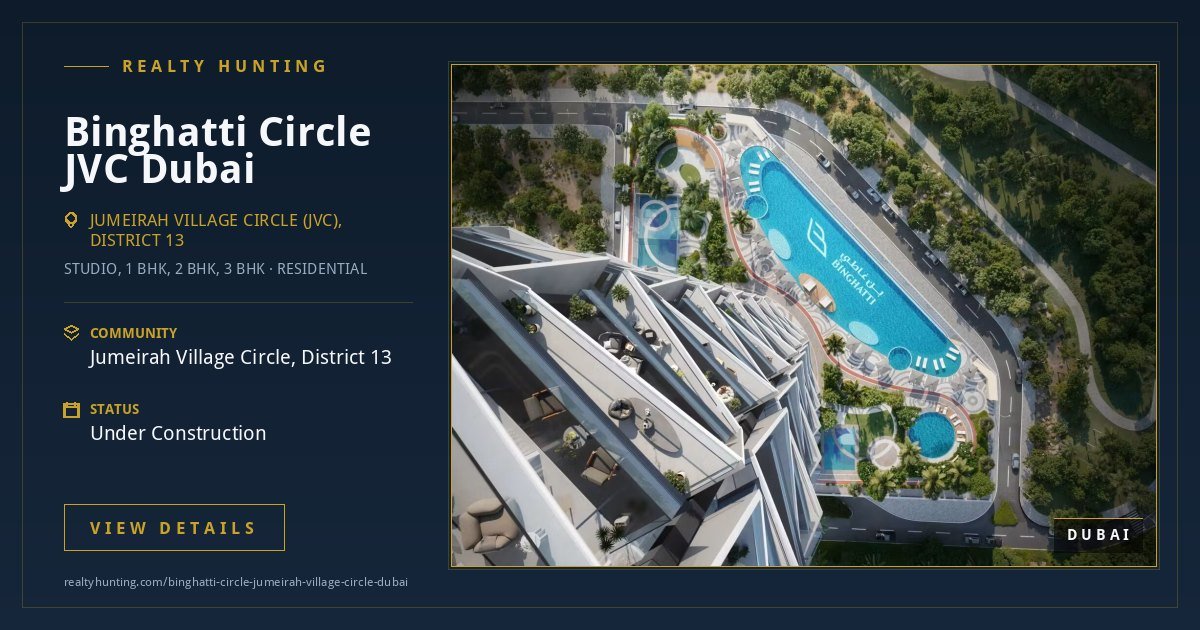 Binghatti Circle JVC Dubai — photo 3
