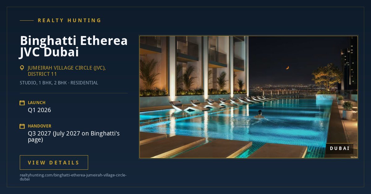 Binghatti Etherea JVC Dubai — photo 2