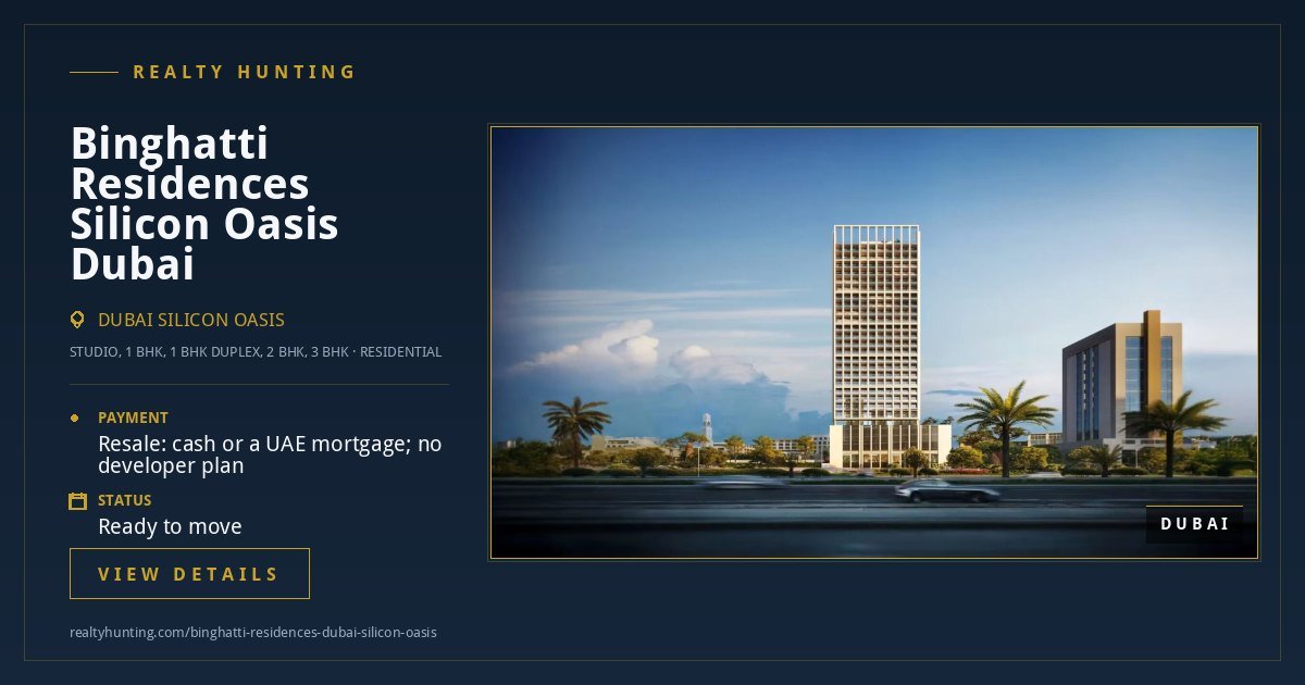 Binghatti Residences Dubai Silicon Oasis Dubai — photo 3