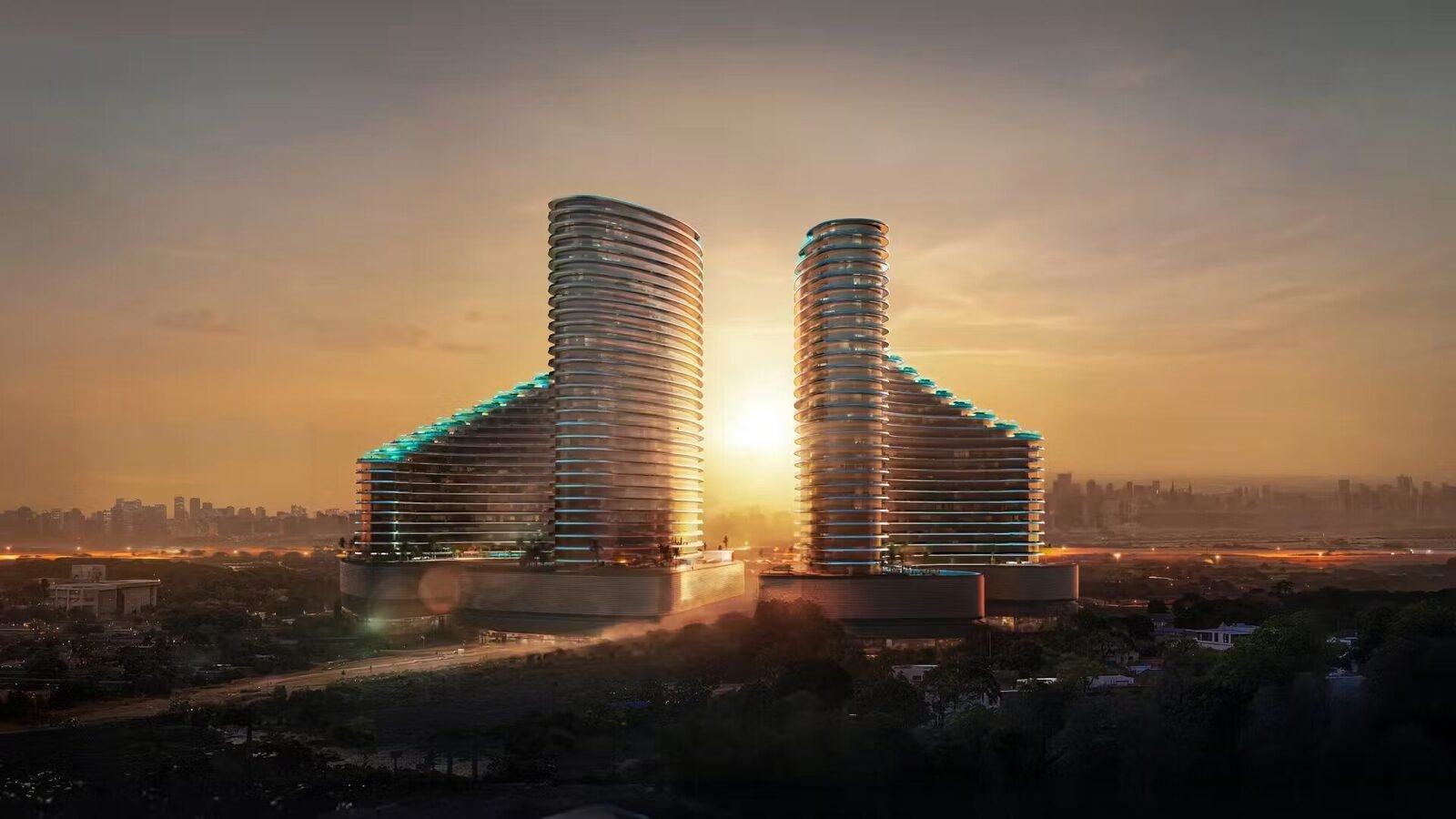 Binghatti Skyflame Majan Dubai