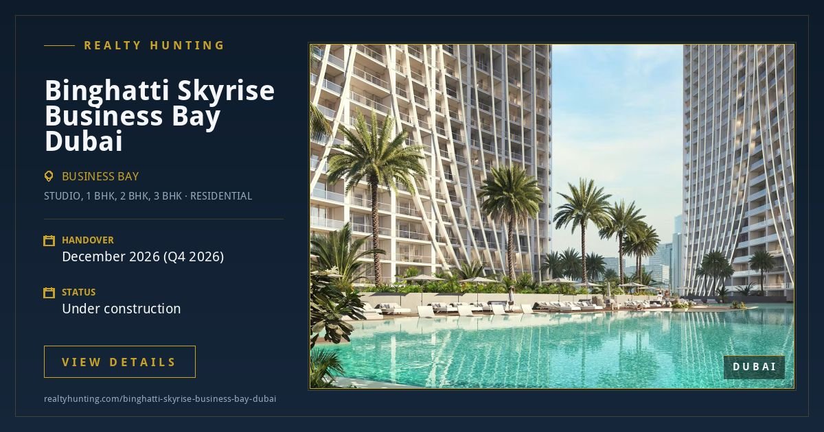 Binghatti Skyrise Business Bay Dubai — photo 2