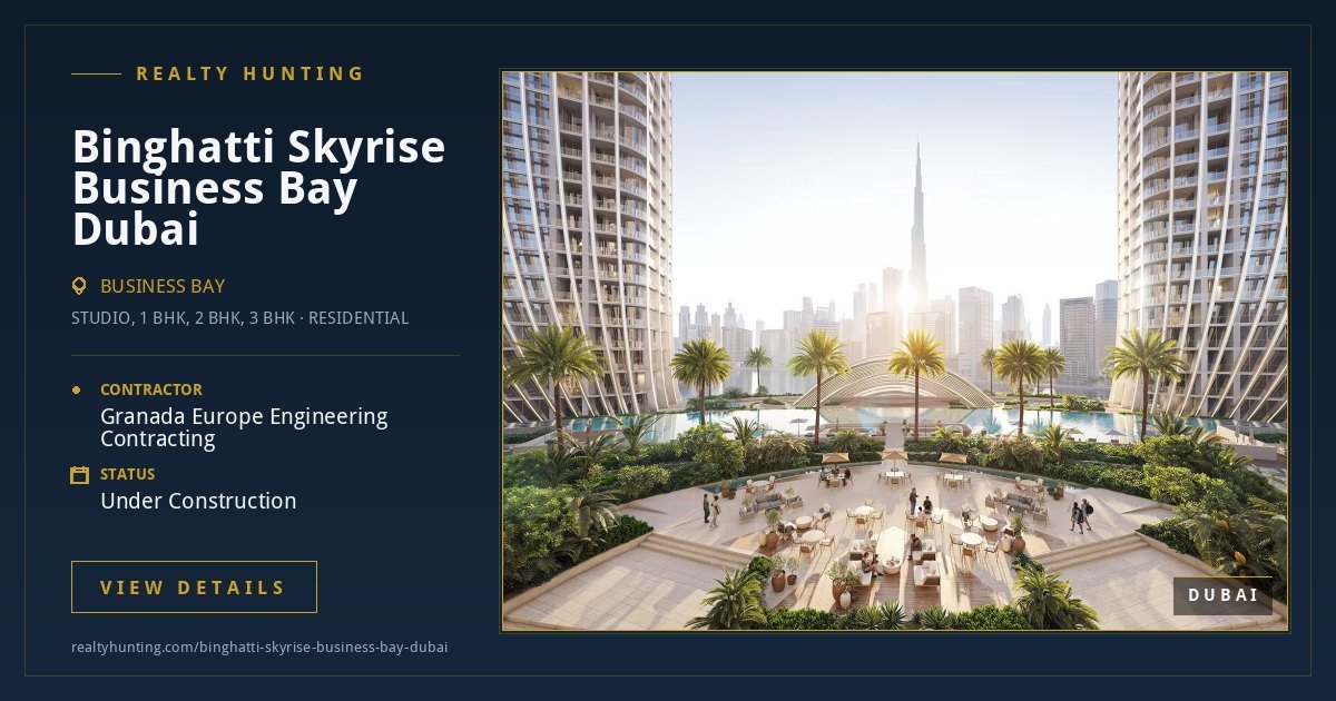 Binghatti Skyrise Business Bay Dubai — photo 3