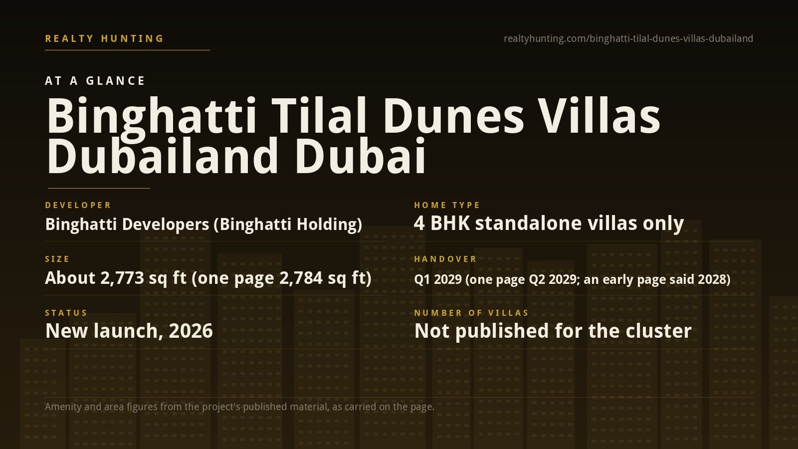 Binghatti Tilal Dunes Villas Dubailand Dubai — photo 2