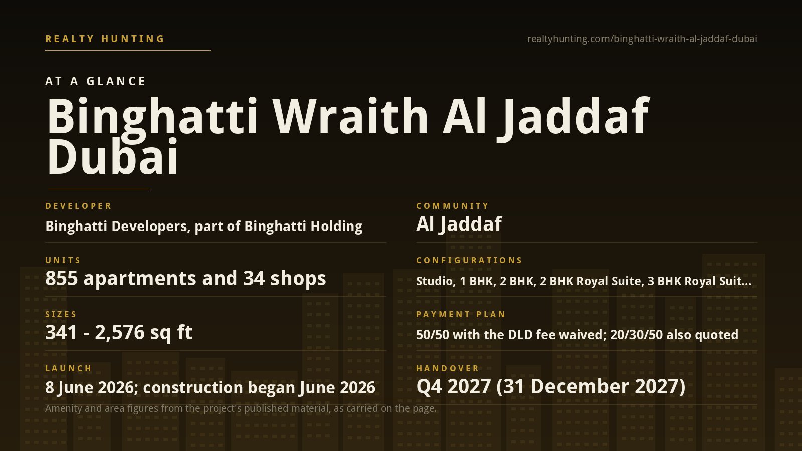 Binghatti Wraith Al Jaddaf Dubai — photo 2