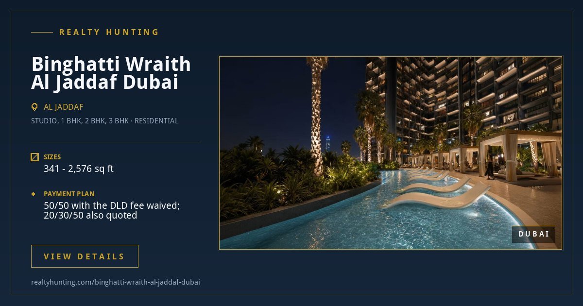 Binghatti Wraith Al Jaddaf Dubai — photo 2