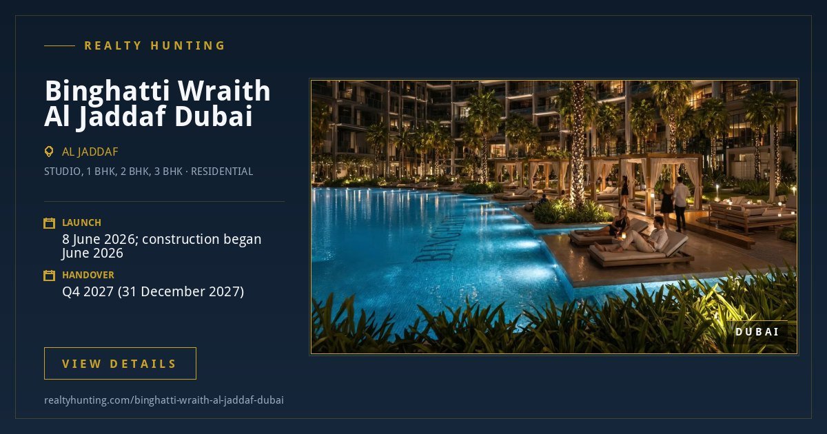 Binghatti Wraith Al Jaddaf Dubai — photo 3