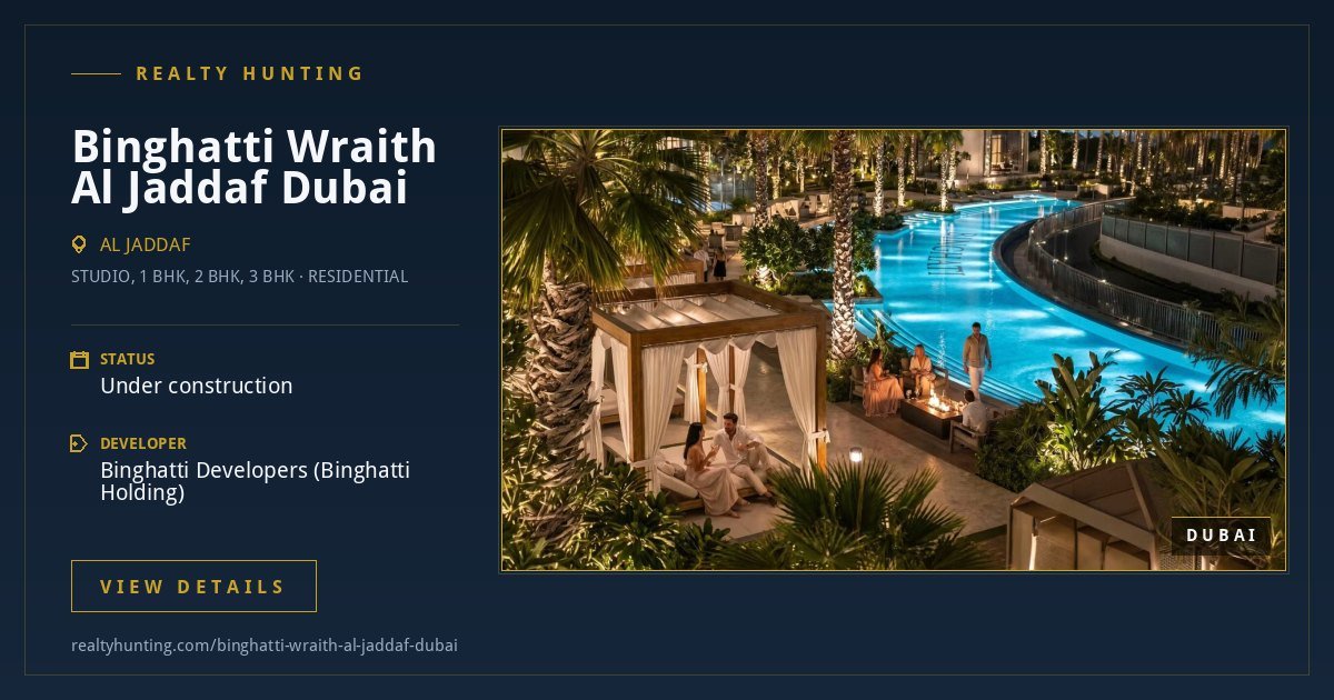 Binghatti Wraith Al Jaddaf Dubai — photo 4
