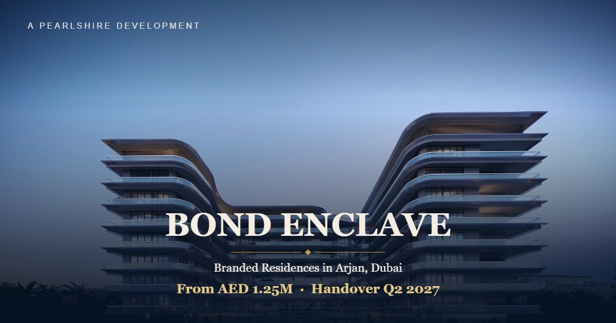 Bond Enclave Arjan Dubai