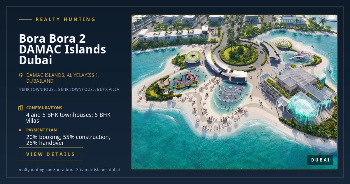 Bora Bora 2 DAMAC Islands Dubai — photo 2